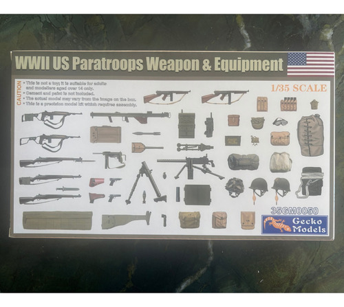 Gecko Models Kit Militaria 1/35. Us Weapons E Equip 35gm0050