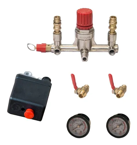 comprar Kit Completo Automatico Presostato 1 Via + Base P\u002F Compresor