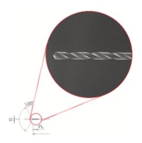 Broca #97 (.0059 ) Z.r. Hss #mt10-11334w Mca. Morse Arhcansa