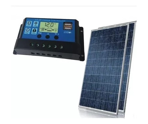Kit 2x Painel Placa Energia Solar Fotovoltaica 155w Watts