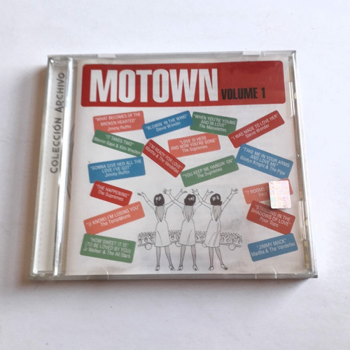 Cd Motown Chartbusters Stevie Wonder, Diana Ross, Four Tops
