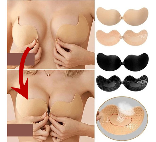 Bra Invisible Adhesivo Push Up Reutilizable 