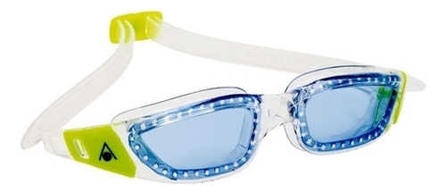 Gafas de natación Kameleon Jr Aqua Sphere, lentes azules transparentes/color lima