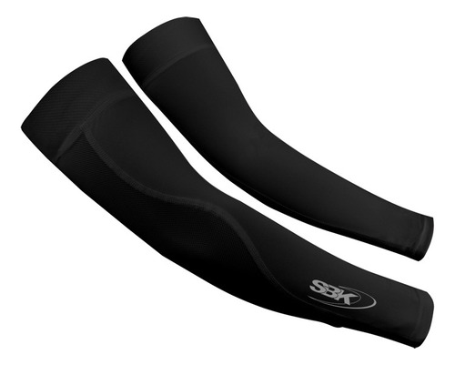 Cubre Mangas Brazos Ciclismo Mtb Sbk-a002 Color Negro 