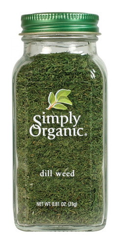 Simply Organic Hierba De Eneldo Dill Weed 23g Se