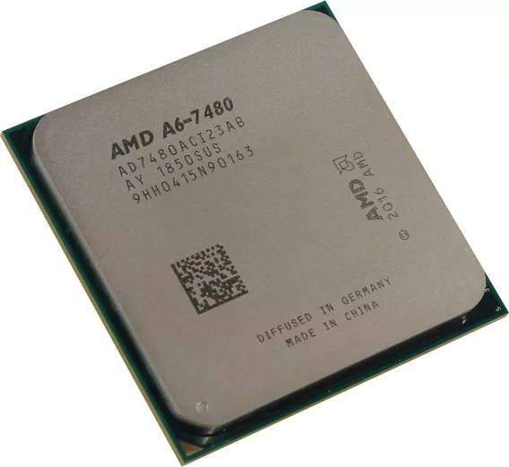 Procesador AMD A6-Series A6-7480 AD7480ACABBOX de 2 núcleos y 3.8GHz de frecuencia con gráfica integrada
