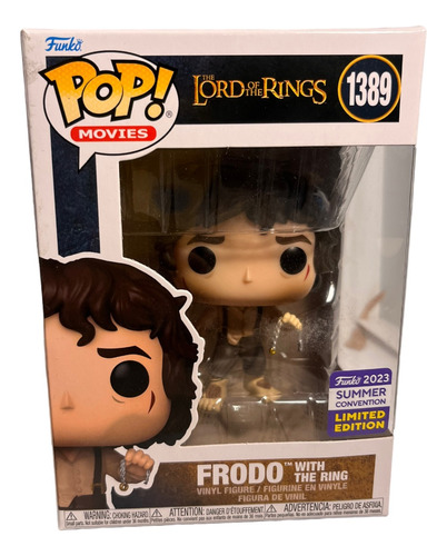 Funko Pop! Frodo With The Ring - Lord Of The Rings Exclusive