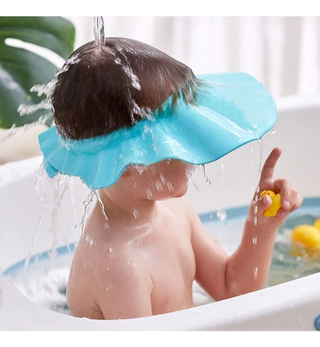 Gorro De Ducha Para Bebé, Gorro De Champú Ajustable