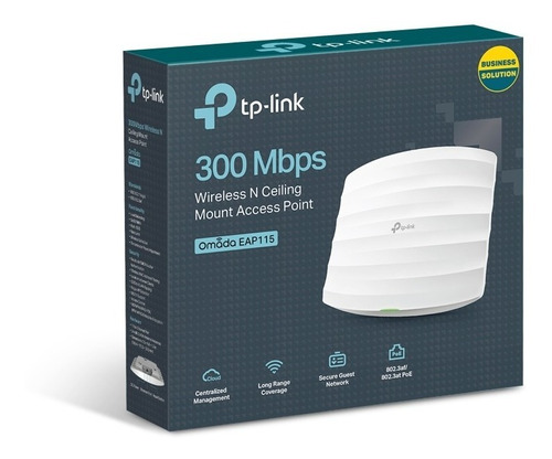 Punto Acceso Inalambrico Tplink Eap115 Techo Wifi Repetidor.