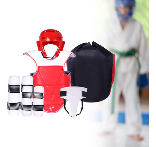 Conjunto De Equipo De Para Karate, Equipo De Boxeo, Sg Rojo