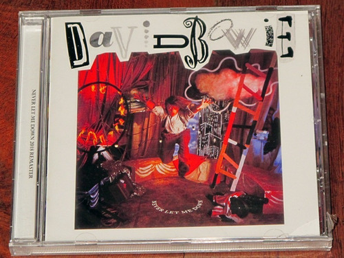 David Bowie Never Let Me Down Me Cd Nuevo Importado Remaster