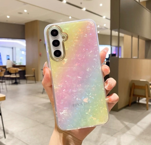 Funda Tpu Diseño Premium Arcoiris Para Samsung A14 