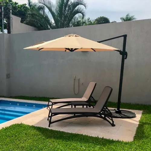 Sombrilla De Patio Elegante