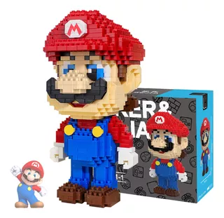 Rompecabezas 3d Mini Bloques Armables Super Mario Bros Block
