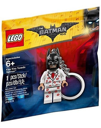 Lego Beso Beso Esmoquin Batman Llavero