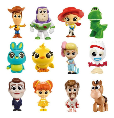 Mini Boneco 3 Cm - Rex - Toy Story 4 - Mattel Gcy17