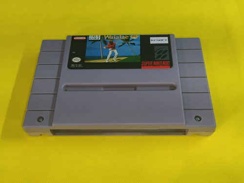 True Golf Waialae Country Club Snes Super Nintendo Original