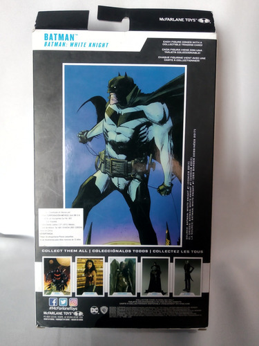 Imagen 3 de 3 de Batman White Kinght Dc Multiverse Mcfarlane