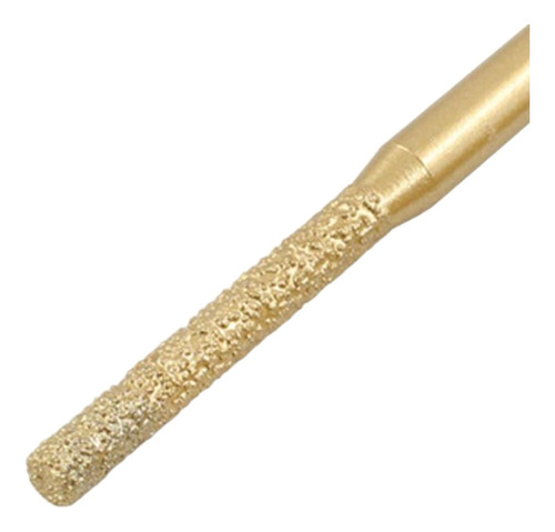 Borde De Herramienta Rotativa De Cilindro Dorado 6,35x5x65mm