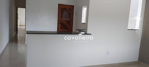 Casa Com 2 Dormitórios À Venda, 80 M² - Centro - Maricá/rj - Ca4652