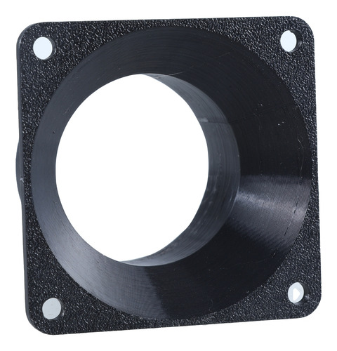 Flanges De Tubo Reto De Plástico Com Conector De Duto (42 Mm