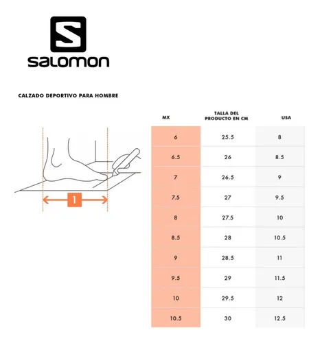 Tenis Salomon Hombre Rojo Speedcross 5 Running L40684300 Meses