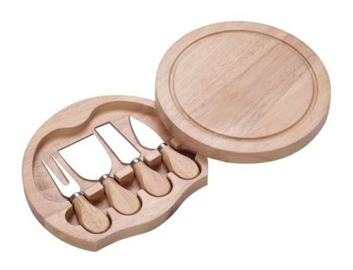 Cuchillo De Acero Inoxidable 5pc Set Cocina Con Redondo Made