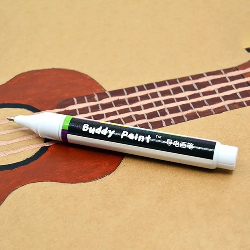 Tinta Conductora Buddy Point Color Oro (Usado)