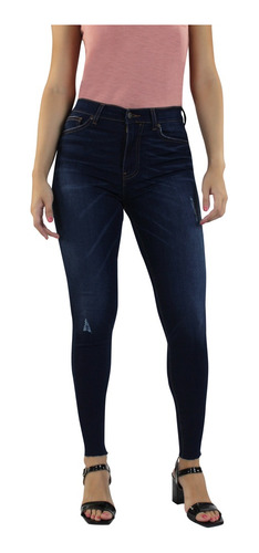 Jeans Breton Para Mujer Skinny Fit. Estilo Bjw060
