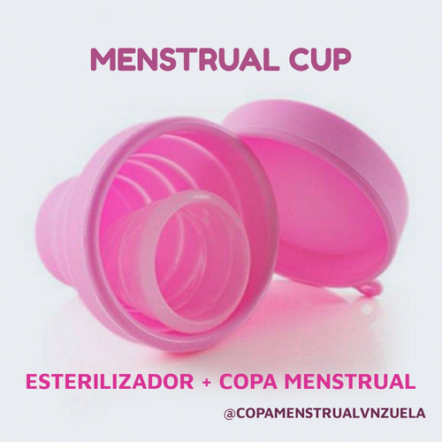 Gran Combo Promo De Copa Menstrual + Esterilizador 