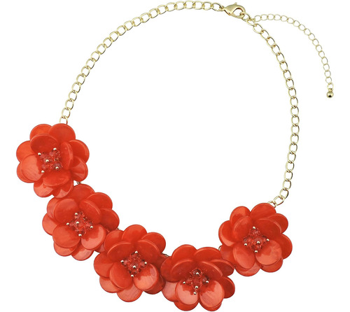 Collar De Flores Con Gargantilla Llamativa De Bocar Para Reg