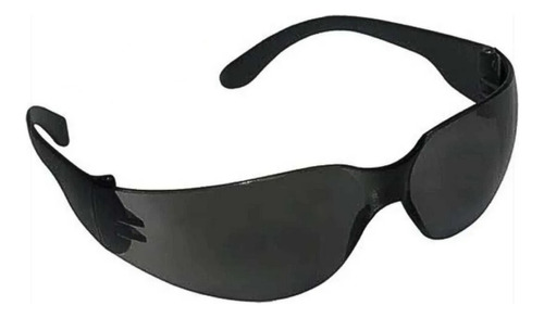 Óculos Segurança Proteção Leopardo Escuro Preto Fumê 10 Un