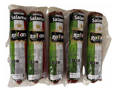 Kit 5 Salame Italiano Artesanal Uai 240g Cada