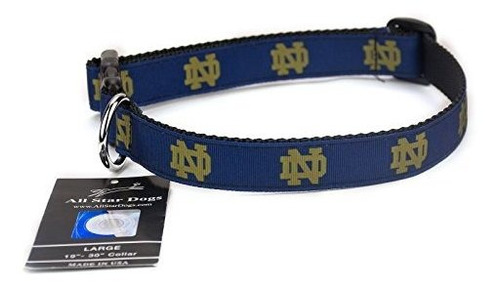 Todo El Collar De Perro De La Cinta De Notre Dame Estrella P