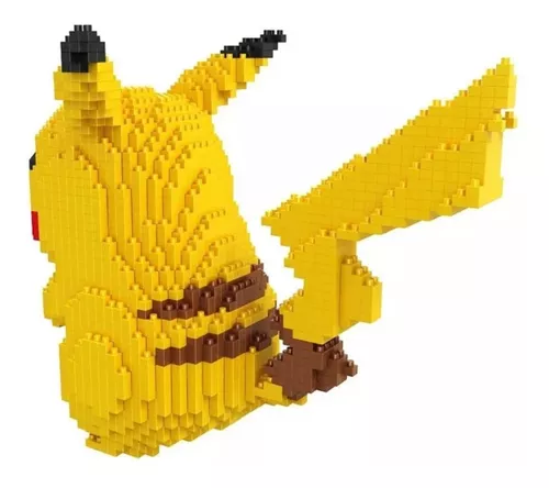 Perfumado Lego Minifigures Pokemon Pikachu Blocos De Derramar