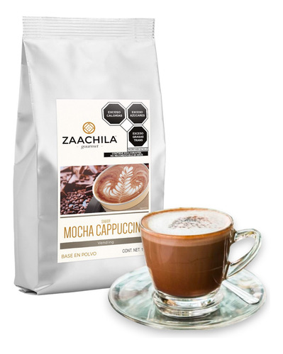 Base En Polvo Zaachila Mocha Cappuccino - Vending 1 Kg -