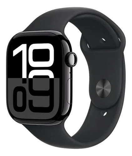 Apple Watch Series 10 (gps, 46mm) - Correa Loop Negro Deportiva Negro Negro (Reacondicionado)