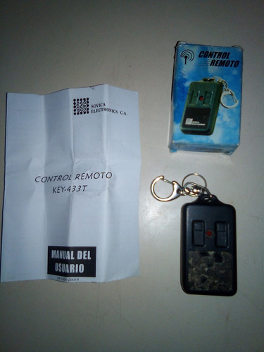 Control Remoto Sovica Key 433t