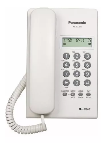 Panasonic KX-TS880EXW Teléfono Sobremesa Blanco