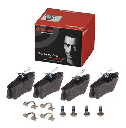 Jogo Pastilha Freio Traseiras Brembo Audi A1 1.4 122/125cv