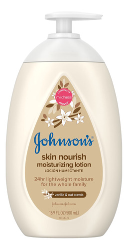 Johnsons Baby Skin Nourish Loción Hidratante Para Piel Seca 