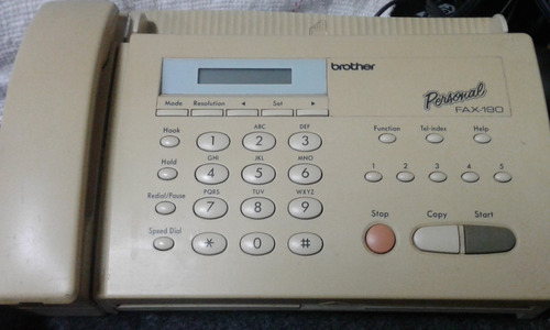 Fax Brother 190 Personal (usado)