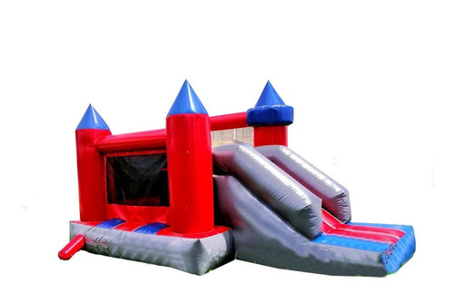Alabio Toys! Castillo Con Resbaladilla De 3m X 5m X 4m Color Niño