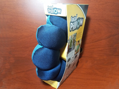 Imagen 3 de 9 de Almohada Total Pillow Viajera Cómoda Para Todo El Cuerpo Tfk