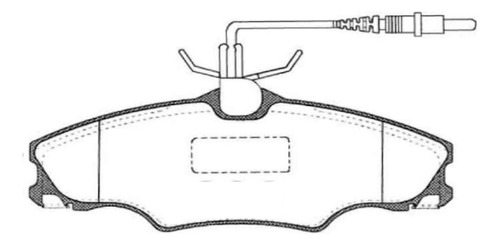 Pastillas Freno Delanteras Peugeot 406-1.8 Del 1995 Al 2005