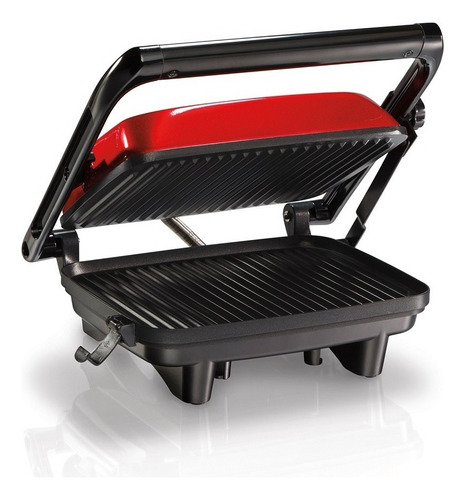 Prensa Antiadherente Paninis Roja 25462z Hamilton Beach