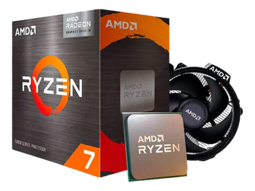 Computadora Ryzen 7 5700g 8gb Ram 960gb Ssd Wifi Monitor