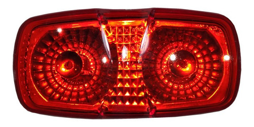 Faro Esquinero Blister Rojo 2 Led