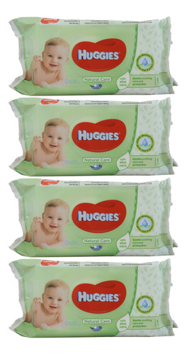 Huggies Toallitas Para Bebs De Cuidado Natural Con Aloe Vera