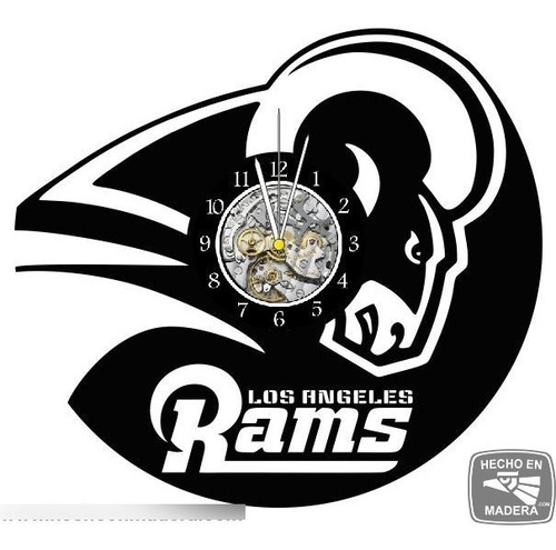 Reloj Corte Laser 1797 Nfl Football Los Angeles Rams